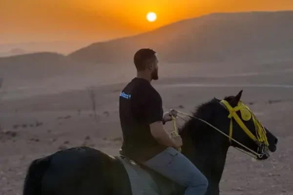 Balade à cheval à la Palmeraie