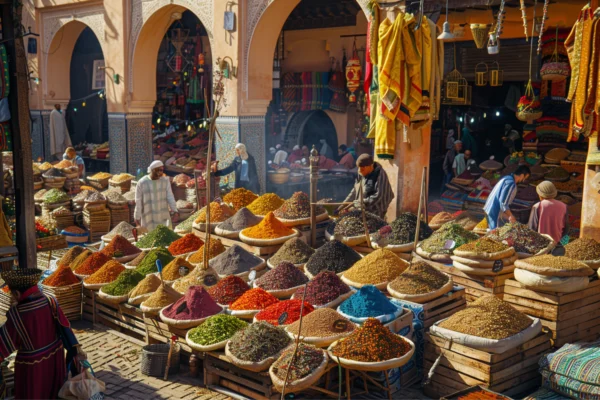 souks de la Médina de Marrakech