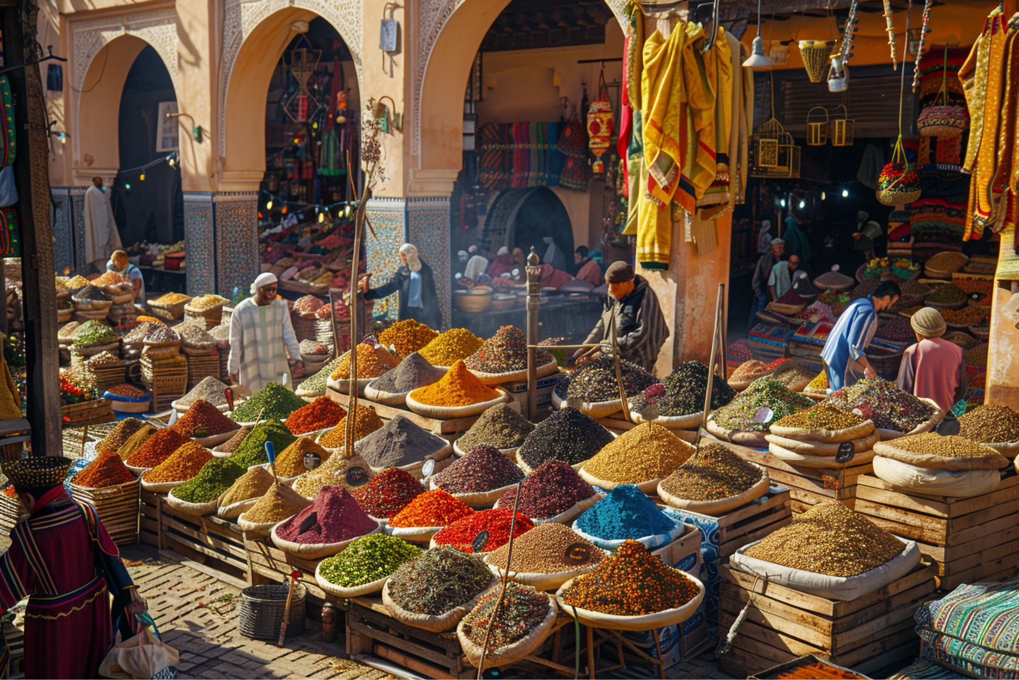 souks de la Médina de Marrakech