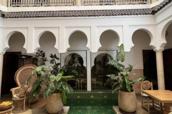 Cours de cuisine dans un riad