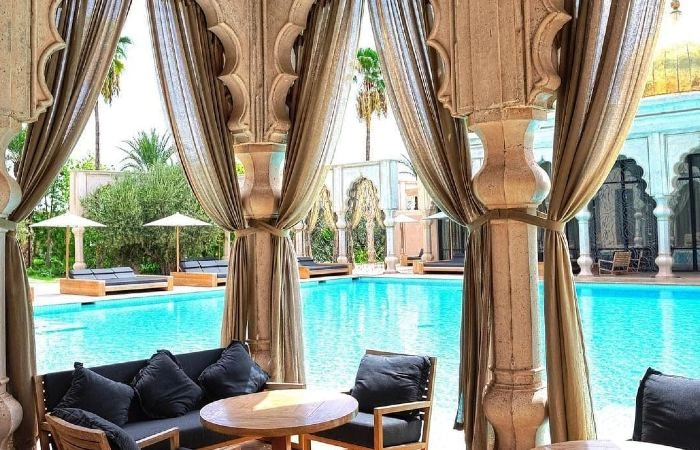 brunch au palais namaskar marrakech